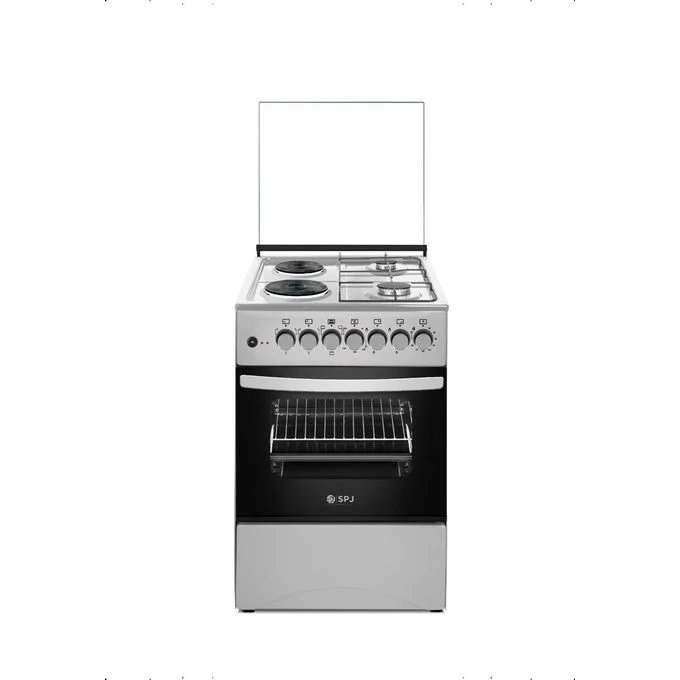 SPJ 2 Gas Burner With 2 Electric 50X50cm Premium Turkey Standing Gas Cooker