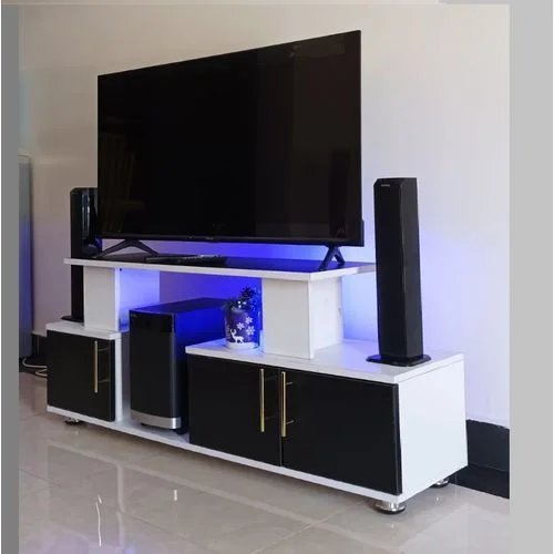 Modern TV Stand With LED Lights