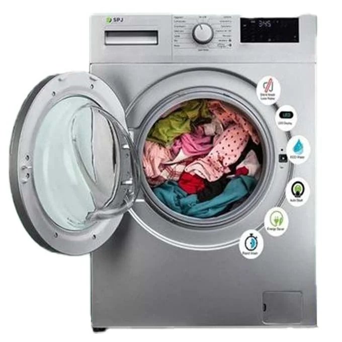 SPJ 6Kg Front Load Fully Automatic Washing Machine -Grey