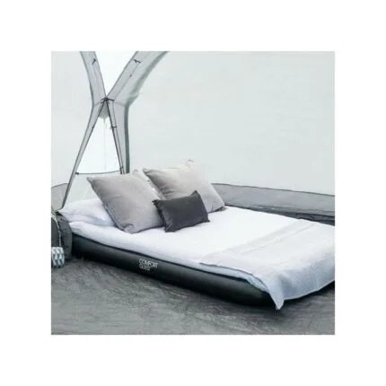 Comfort Quest 5×6 Double Air Bed Inflatable Camping Mattress – Navy Blue