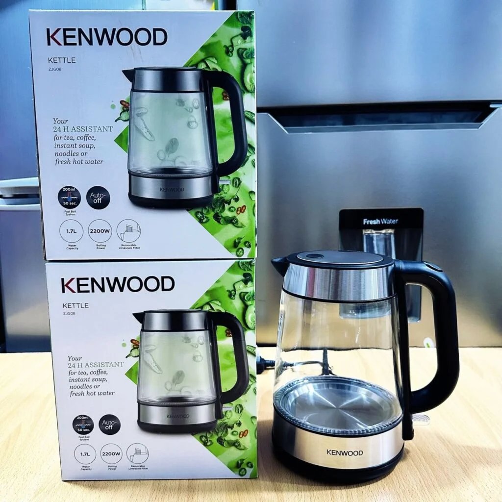 Kenwood Cordless Electric Glass Kettle 1.7L ZJG08