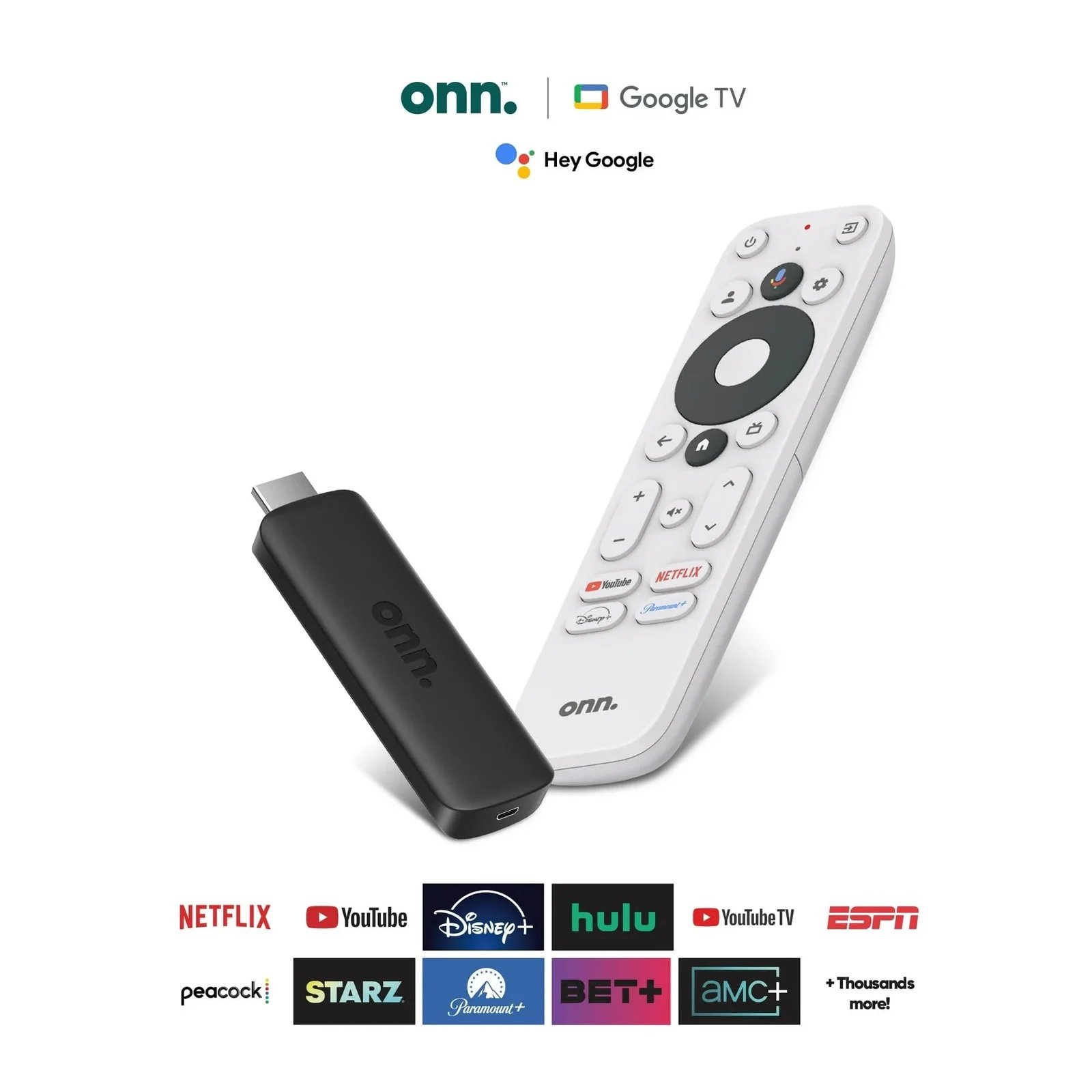 Onn Android TV Full HD Streaming Device Stick