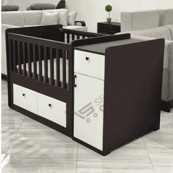 Modern children's bed (wooden)