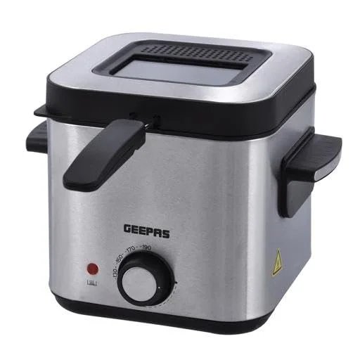 Geepas 1.5 ltrs Deep Fryer with Viewing Window, GDF36016, 2 Years Warranty