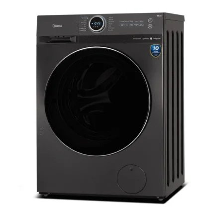 Midea 10kg Front Loader Washing Machine Inverter 1400rpm – Titanium