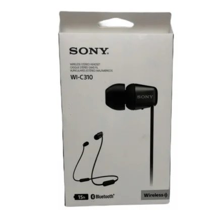 Sony Wireless in-Ear Headset/Headphones with Mic for Phone Call WI-C310