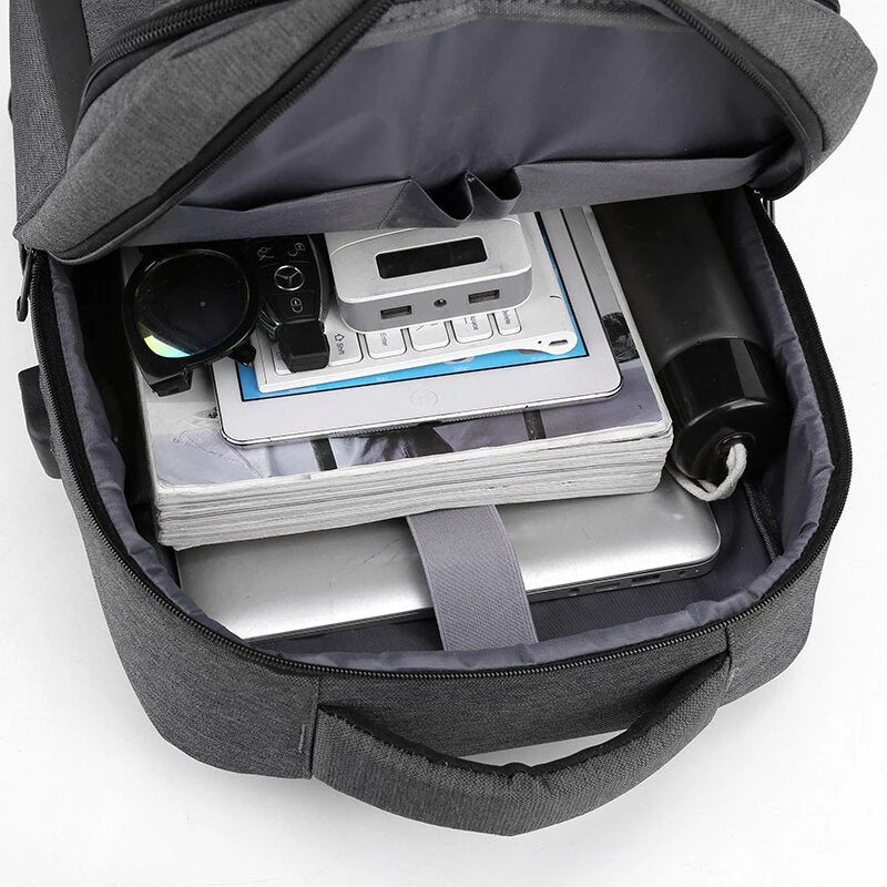 Mens Backpacks Multifunctional Waterproof Bag USB Charging Laptop bag | Male Business Travel Bagpack