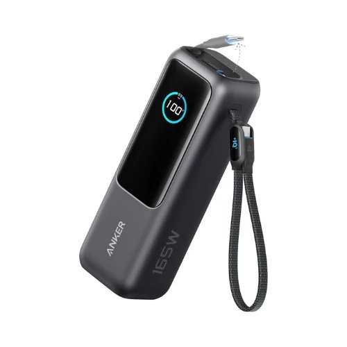 Anker Zolo Power Bank, 25,000mAh, 165W Ultra-Fast Portable Charger for Dual Laptops