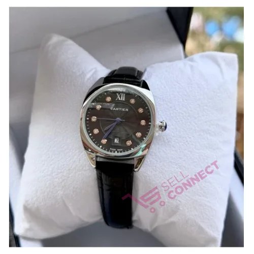 Beautiful Nice Ladies Watch - Black Color