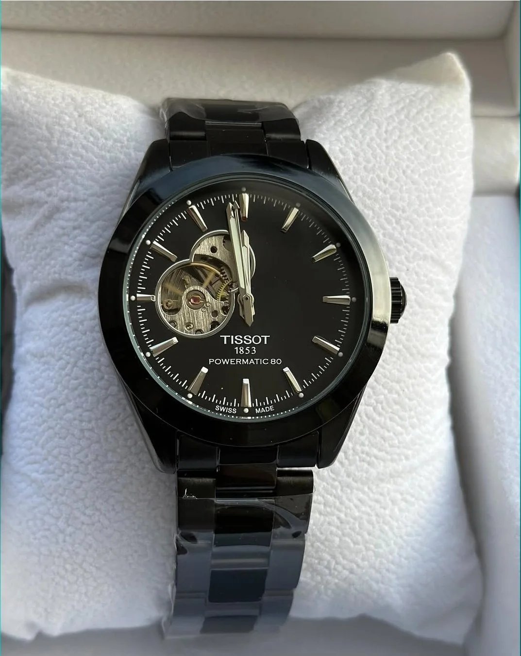 Tissot Men's mechanical watch, black