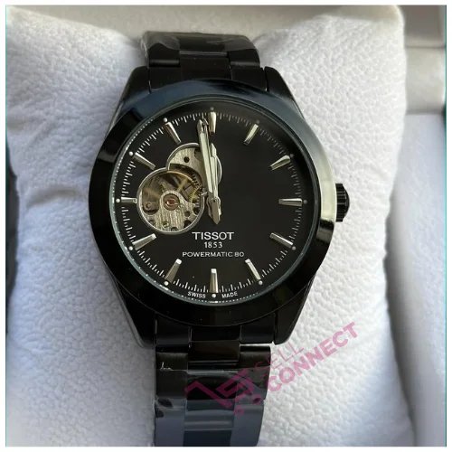 Tissot Men's mechanical watch, black
