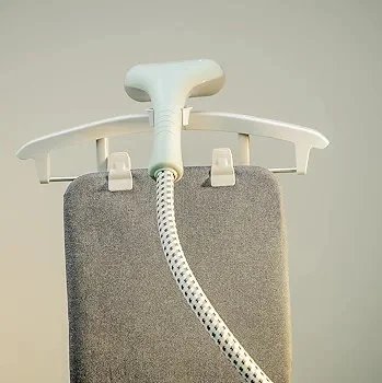 Krypton Garment Steamer With Adjustable Poles, Overheat Protection, White, KNGS6224