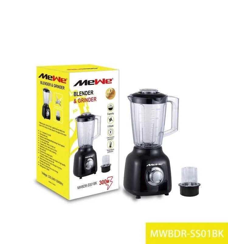 Mewe 1.5L Blender & 300ML Grinder Jar