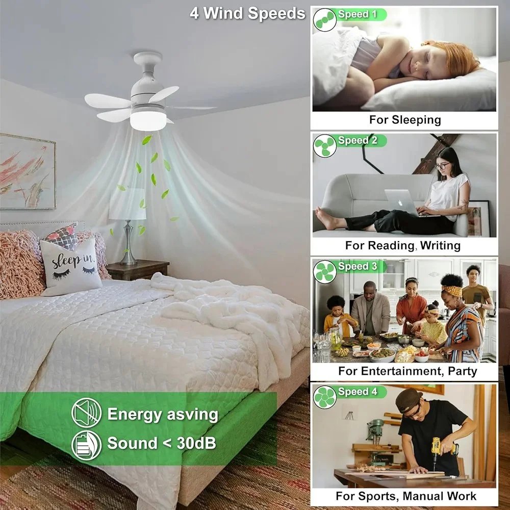 Bulb Fan , Ceiling fan light