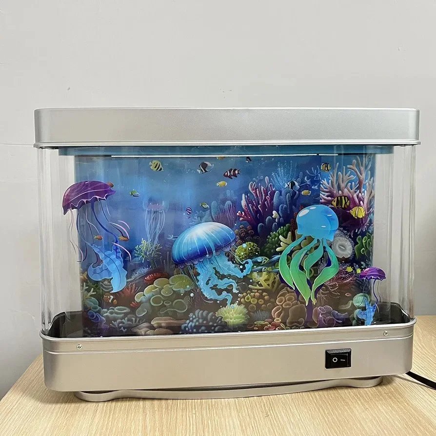 Aquarium Mood Lamp Artificial Tropical Landscape Lamp for Birthday Halloween | Lamps, Lighting & Ceiling Fans | Lamps