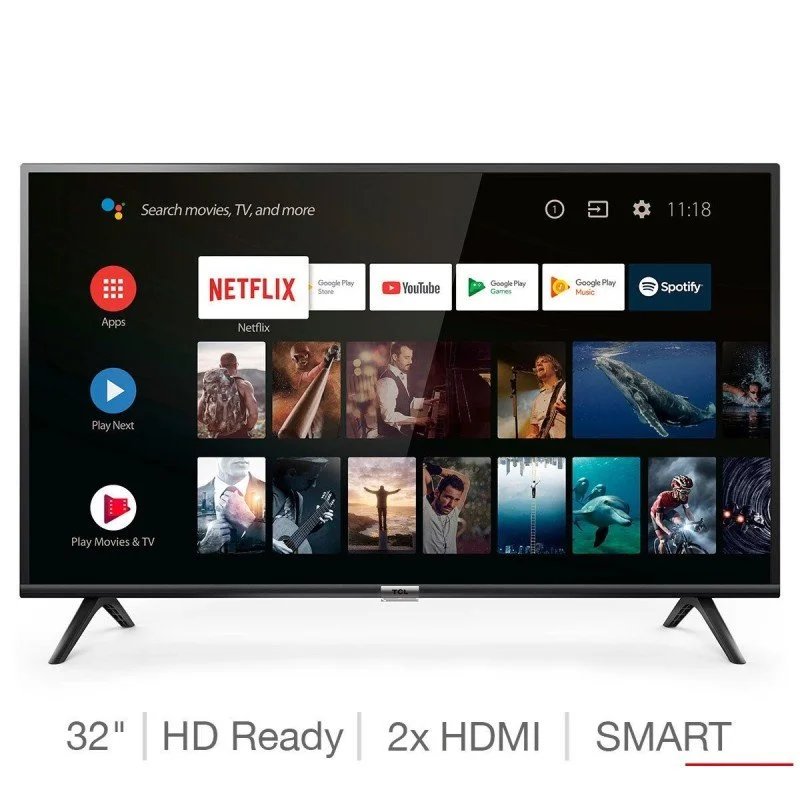 MeWe 32 inch Smart TV with bluetooth