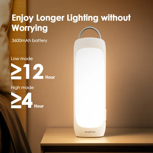 oraimo LumiGo 300 Lumens Emergency Light 2PCs