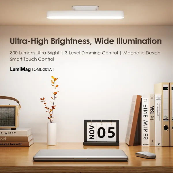 oraimo GlowMagnetic 5W 300 Lumens Magnetic Light 2PCs