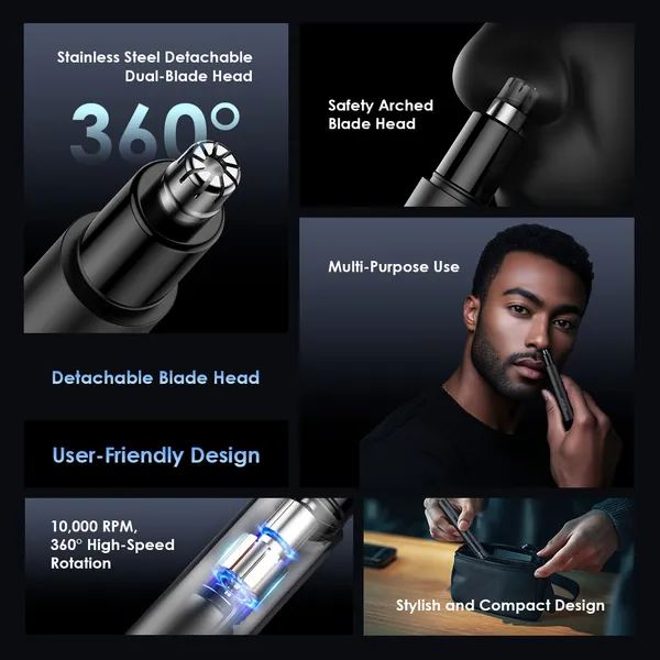 oraimo MiniTrim Nose Ear Hair Trimmer