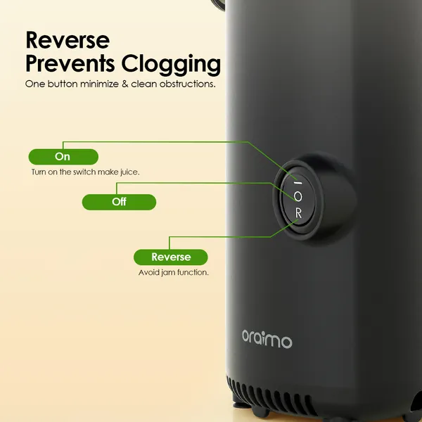 oraimo EasyJuice Mini Portable Slow Juicer
