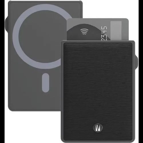 Levelo Lusso MagSafe Leather Card Holder Wallet