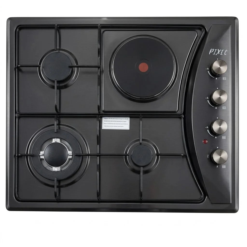 Pixel 60cm inbuilt gas hobb