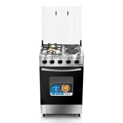 Saachi stand cooker - 2 Electric plates + 2 Gas burners
